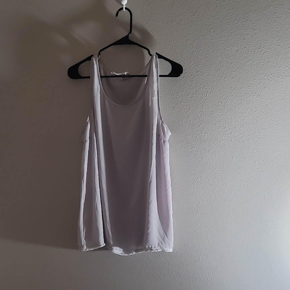 Elegant White Sleeveless Top